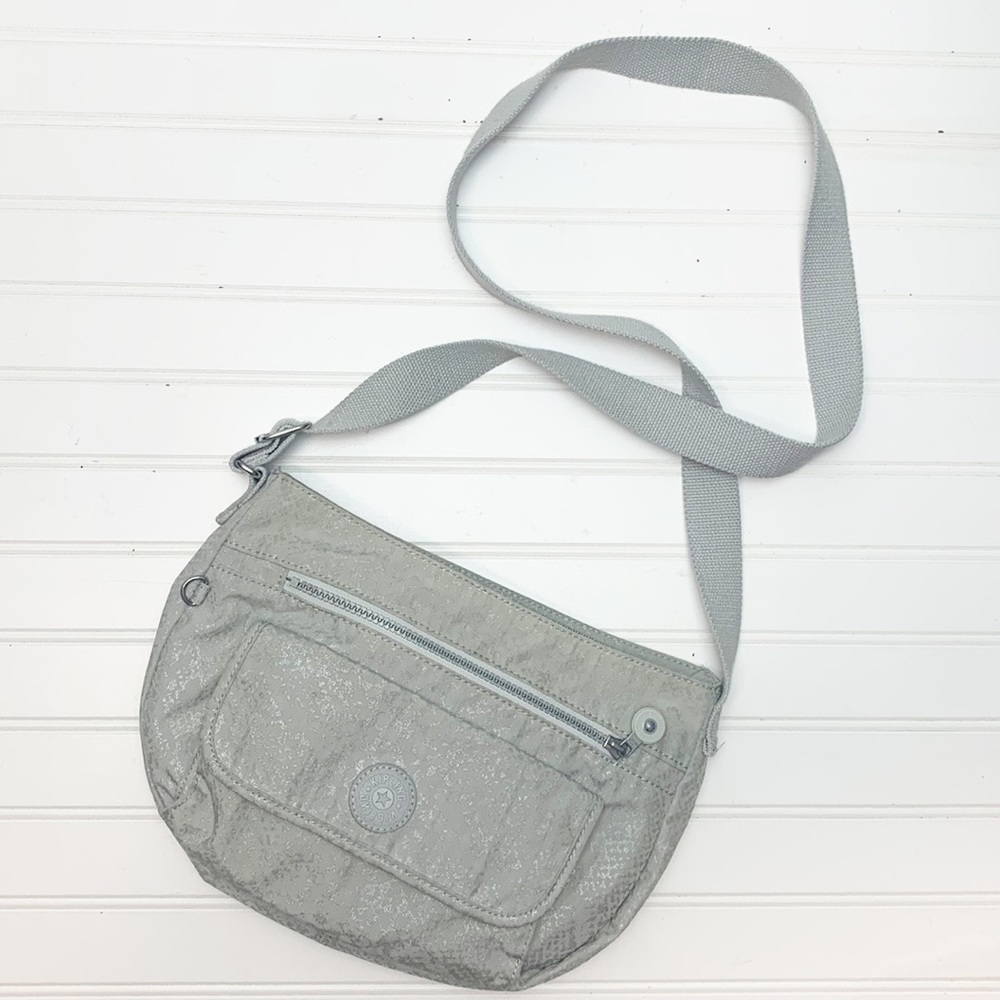 Kipling gray crossbody bag